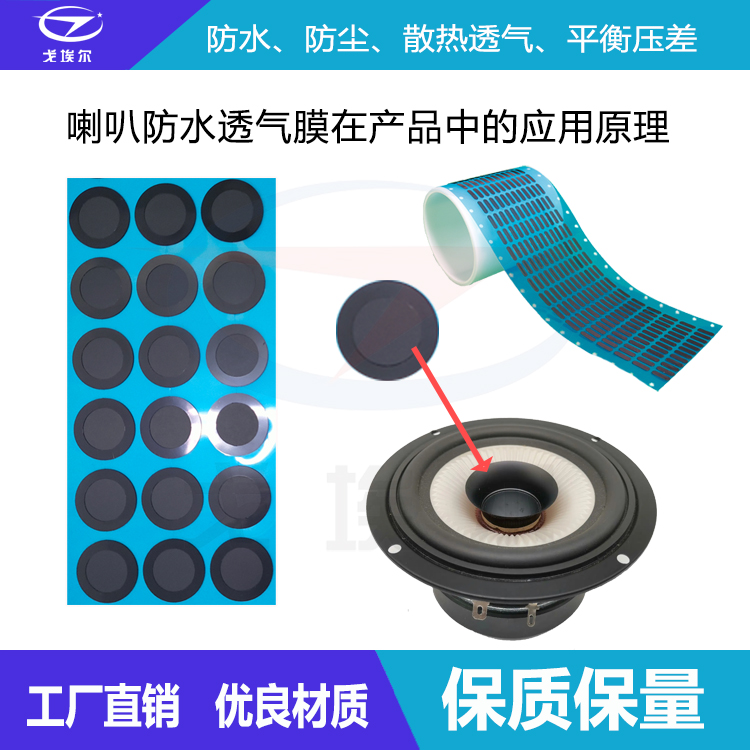  喇叭防水透氣膜原理-透氣膜供應商戈埃爾